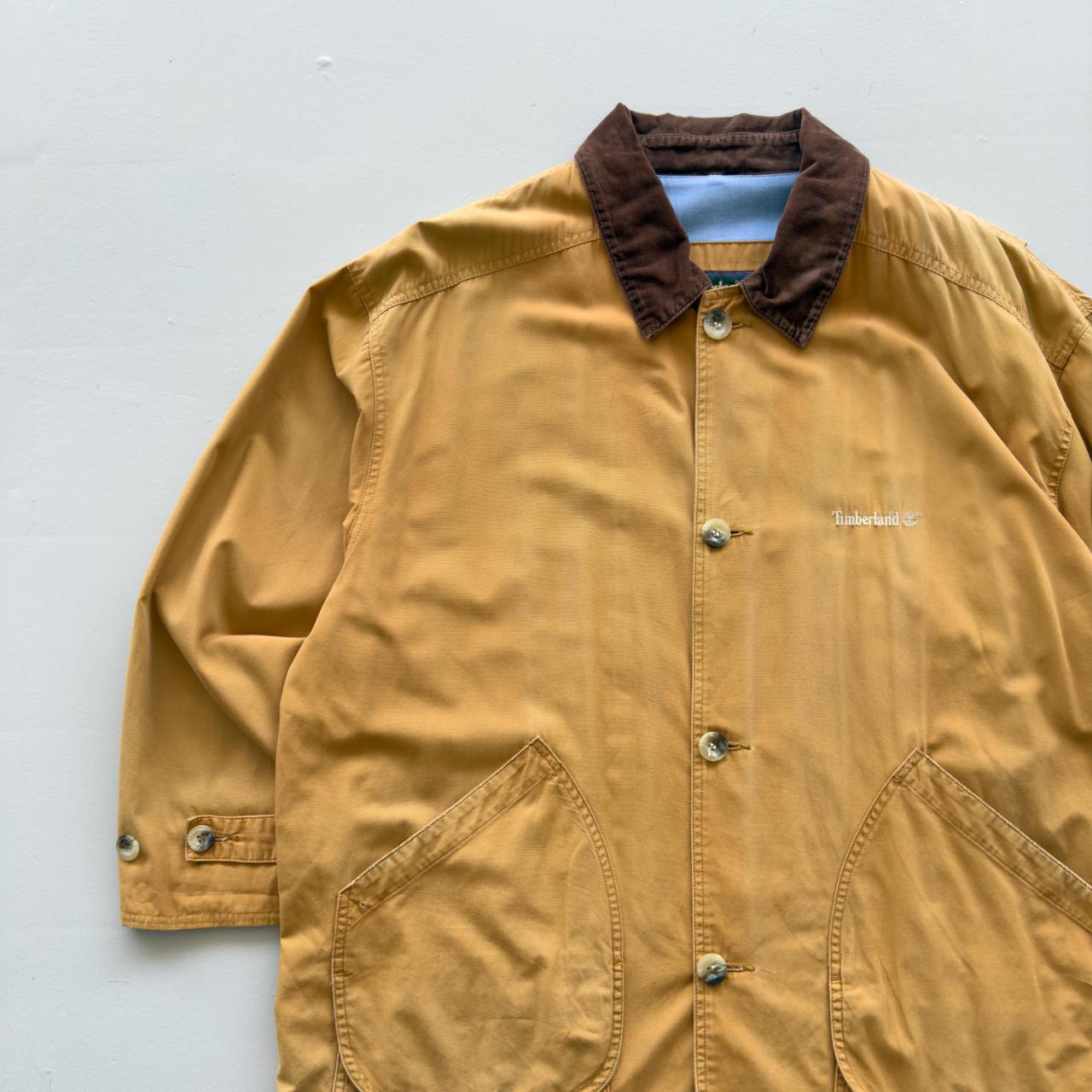 Tan Timberland Vintage Oversized Chore Jacket - XL