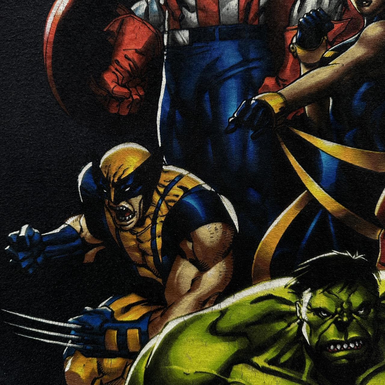 Marvel Mad Engine 00s Vintage T-shirt - Boxy Large