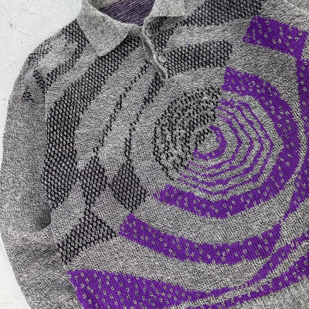 Grey / Multi-coloured Vintage 90s Sweatshirt - Medium