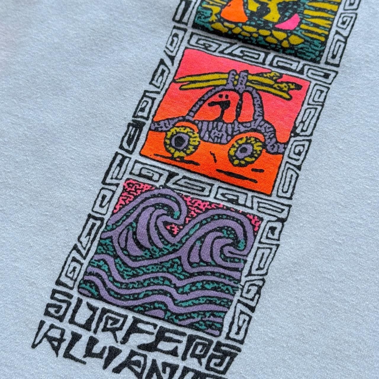 White Surfers Alliance 90s Surf Vintage T-shirt - XS