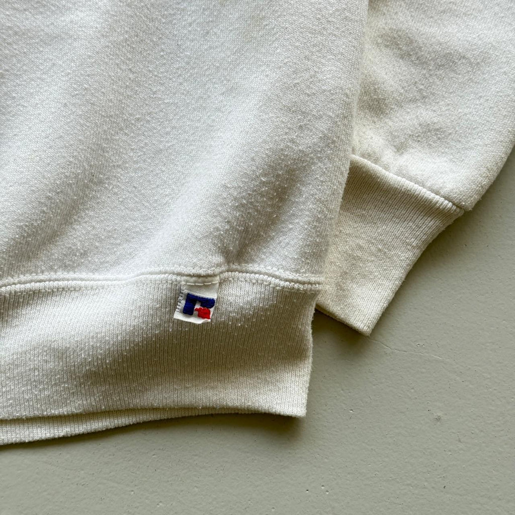 White Bellarmine College 90’s Vintage Graphic Sweatshirt - Large