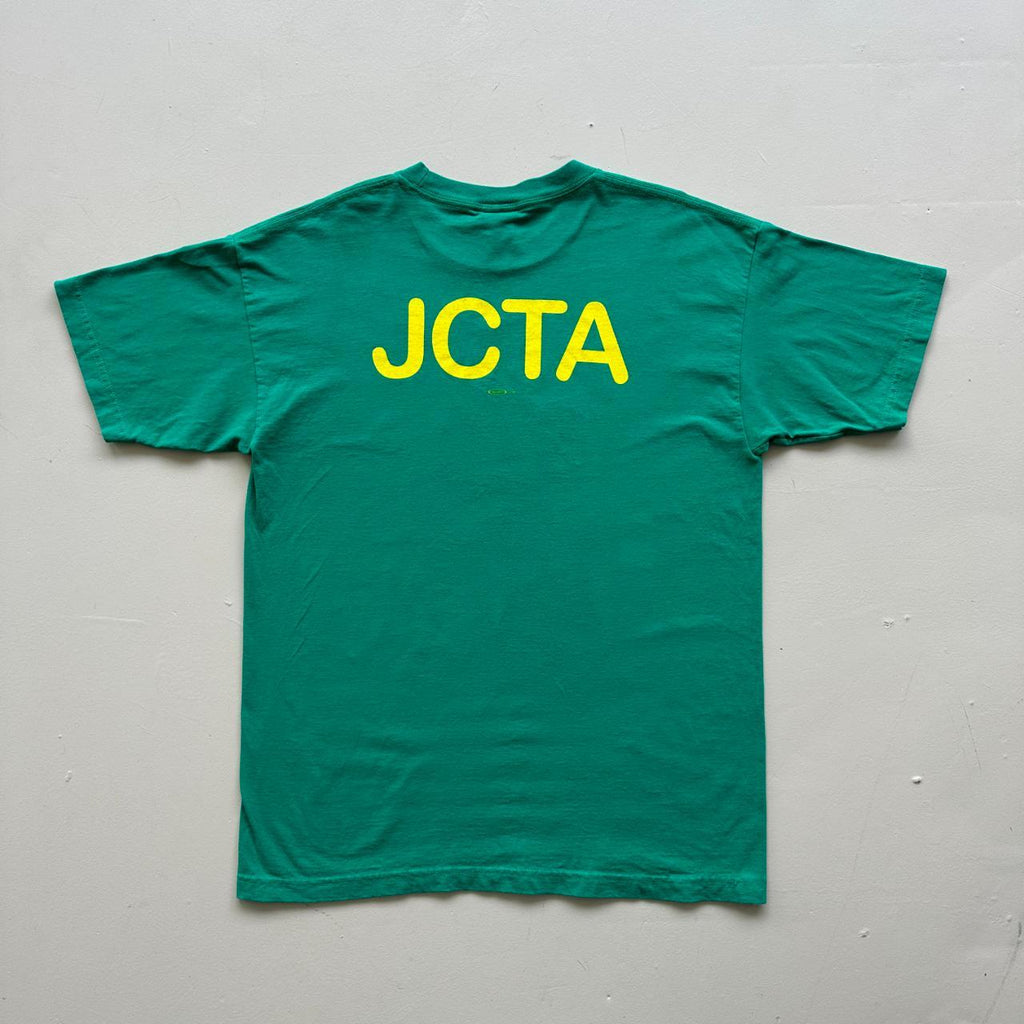 Green 'I Teach Confidence' Slogan 90s Vintage T-shirt - XL