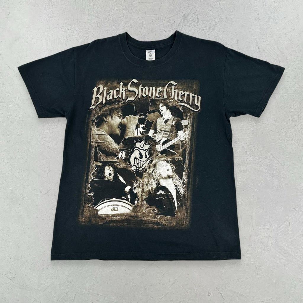 Black Stone Cherry Black Vintage Band T-shirt - Large