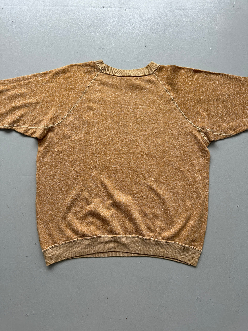 Golden Yellow Harvard University 60's/70's Vintage Sweatshirt - Medium