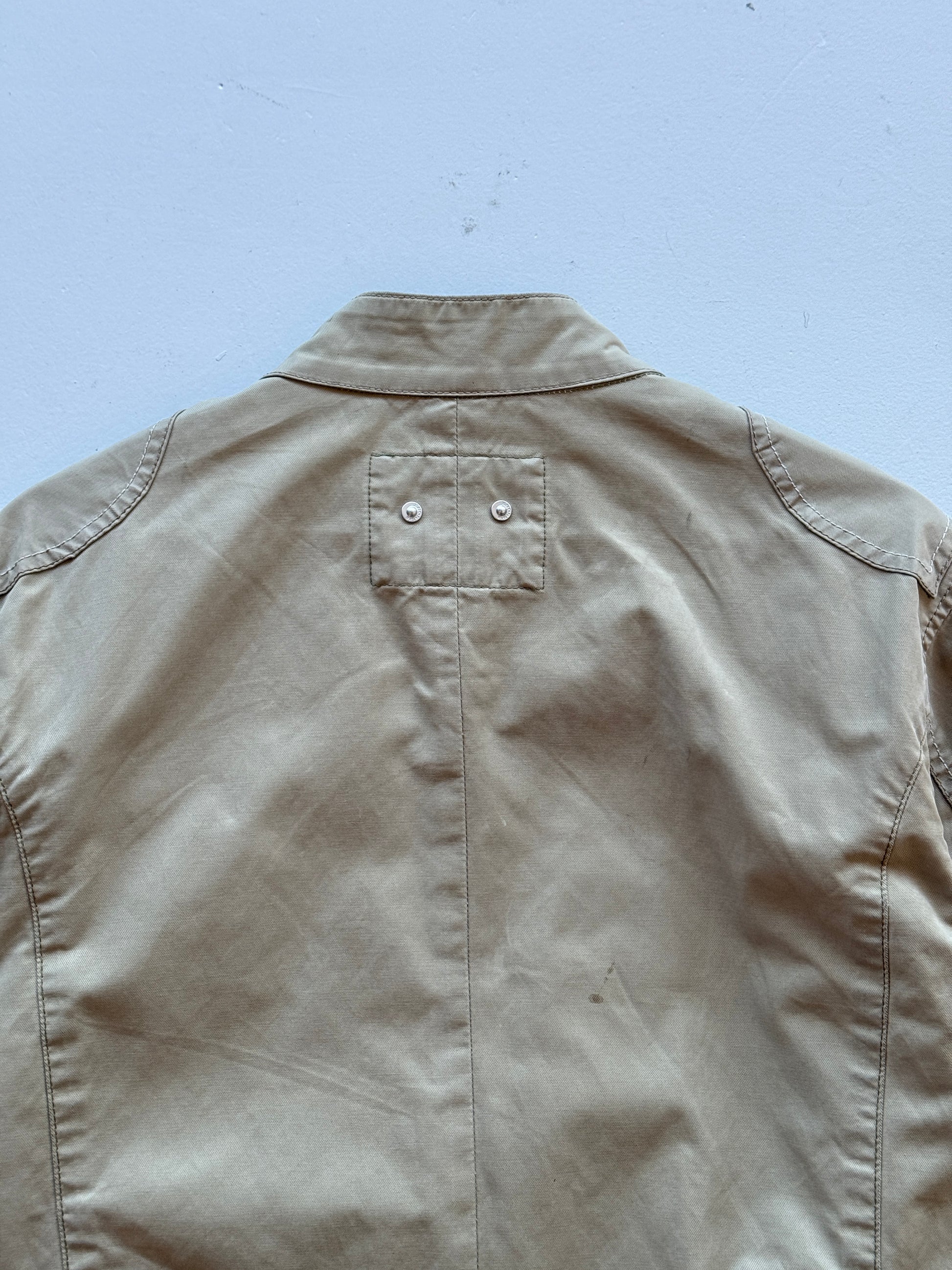 Cream Energie Leather Y2K Vintage Leather Jacket - Medium