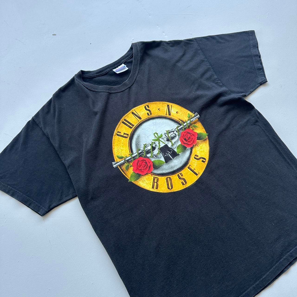 Guns N' Roses Black 00s Vintage T-shirt - XL