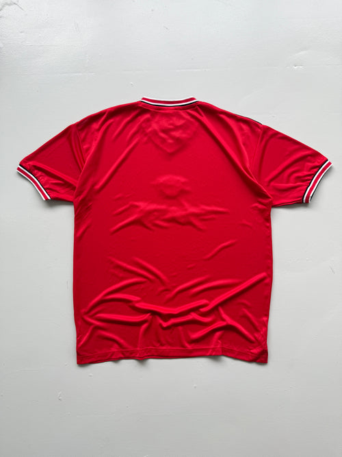 Score Draw Manchester United Sharp Retro Football Shirt - 2XL