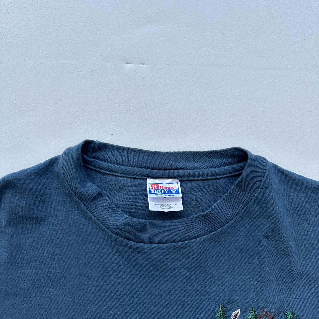 Blue Deer 90s Vintage T-shirt - XL