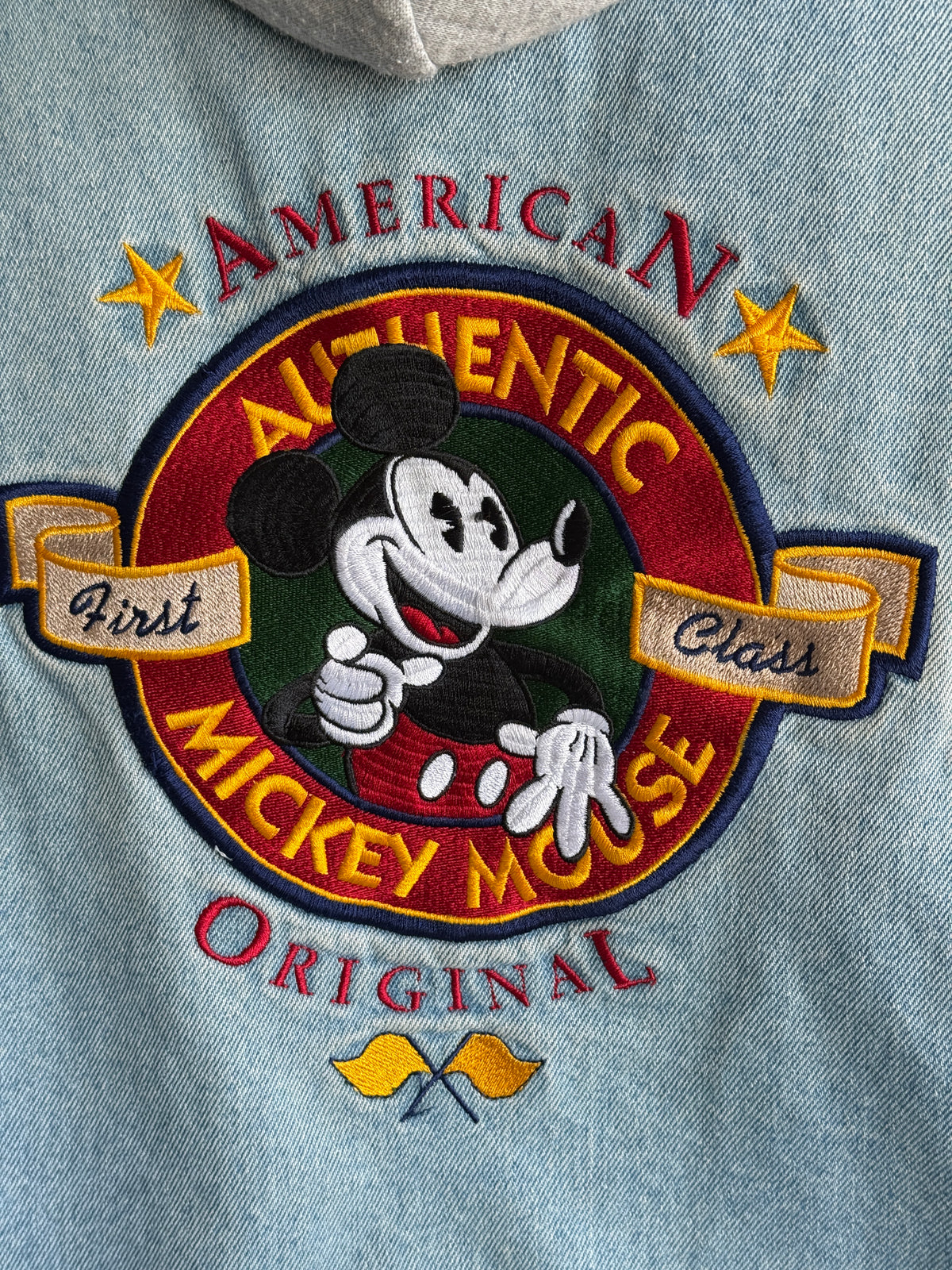 Disney Store Mickey Mouse American Original 90's Varsity Jacket - XL