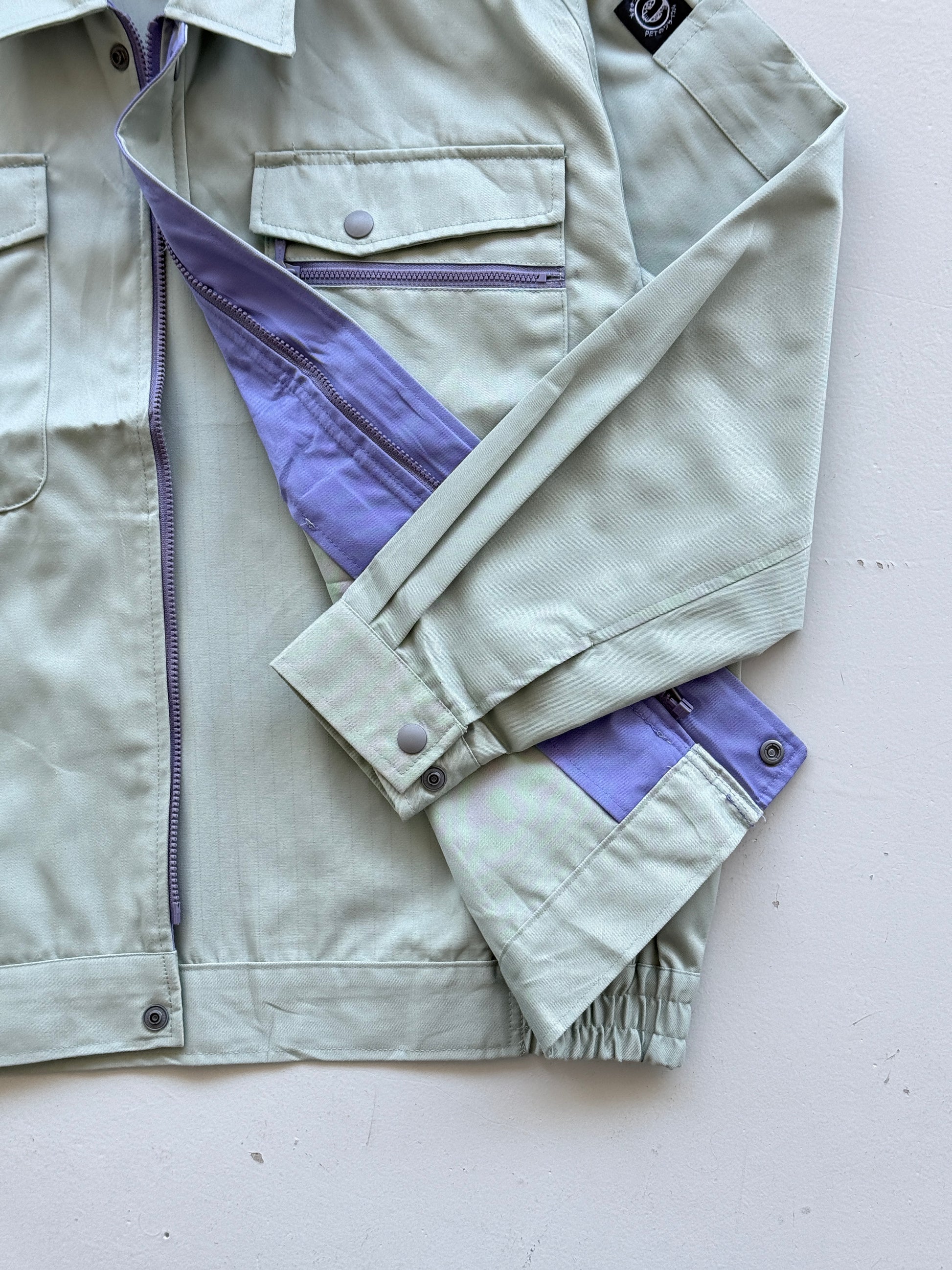 Green Japanese Workwear 00's Vintage Light Weight Jacket - Medium