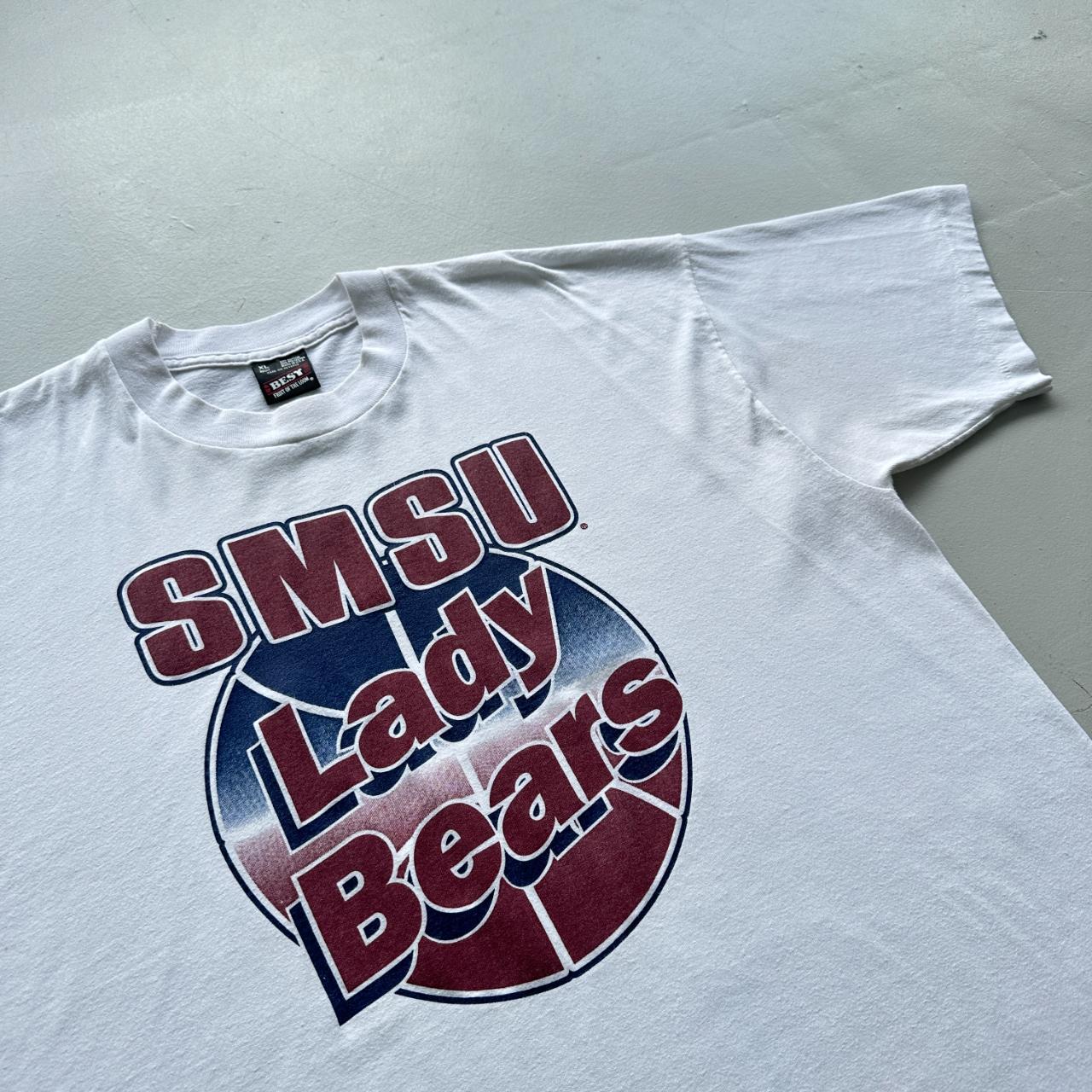 White Lady Bear Vintage 90's T-shirt - XL