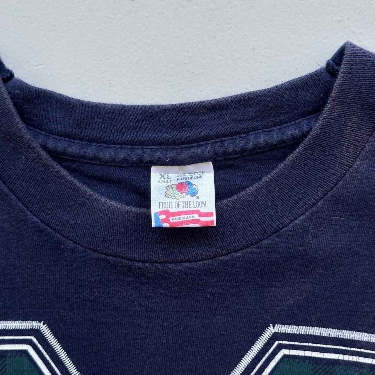 Navy Michigan University / Tourist Vintage 90's T-shirt - XL