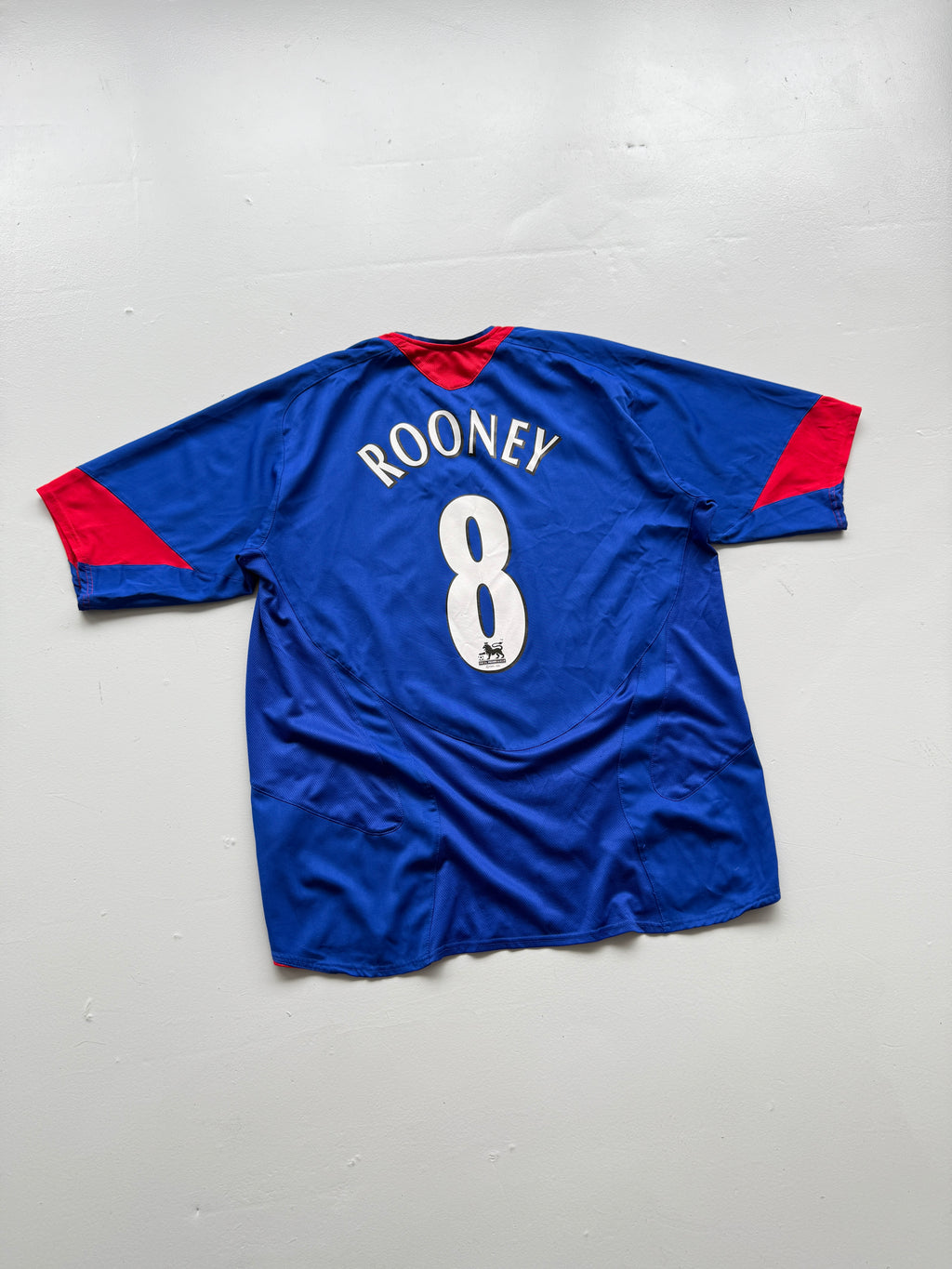 Nike Man Utd Vodafone Rooney #8 2005 Vintage Away Football Shirt - XL