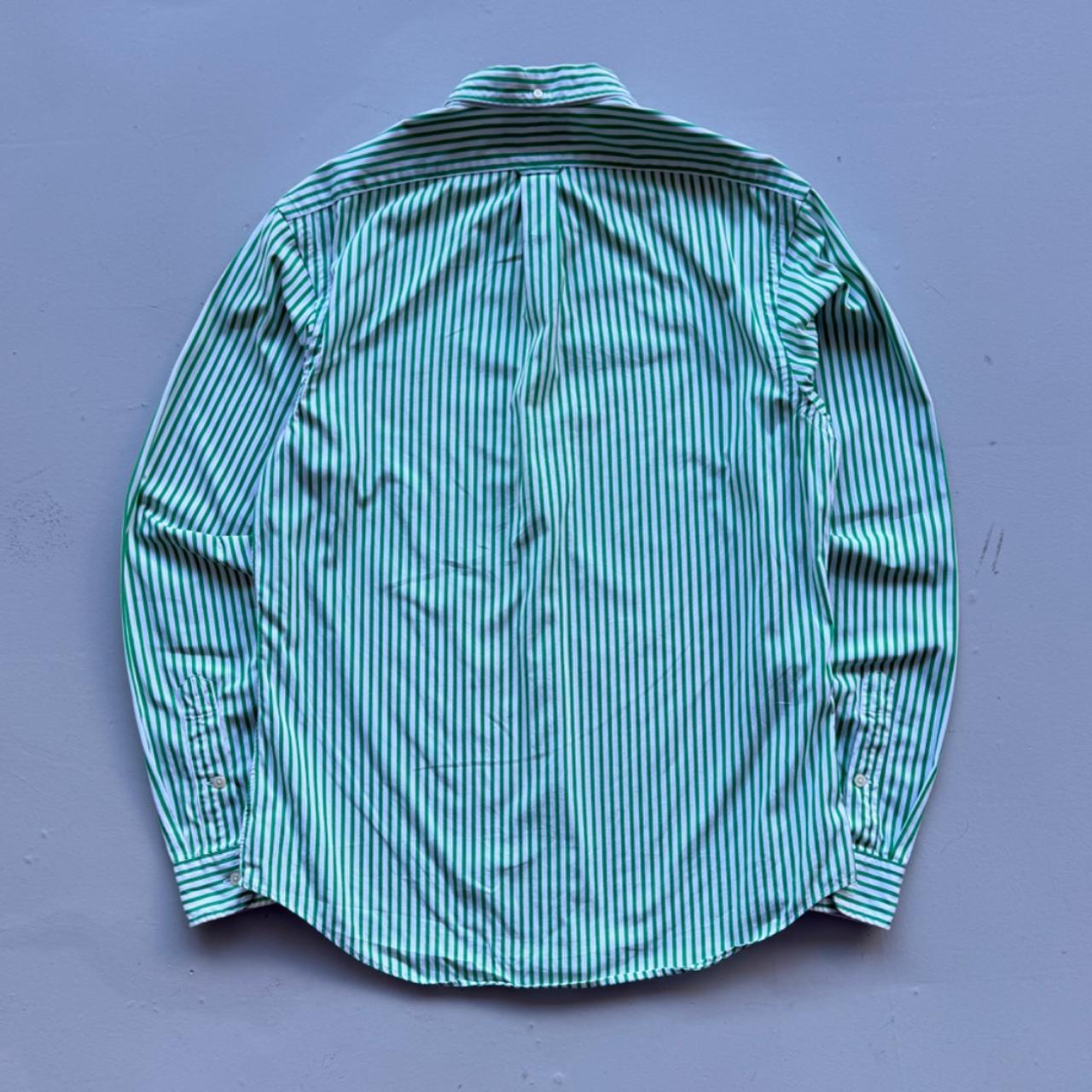 Green /White Ralph Lauren 90's Oxford Shirt - Large