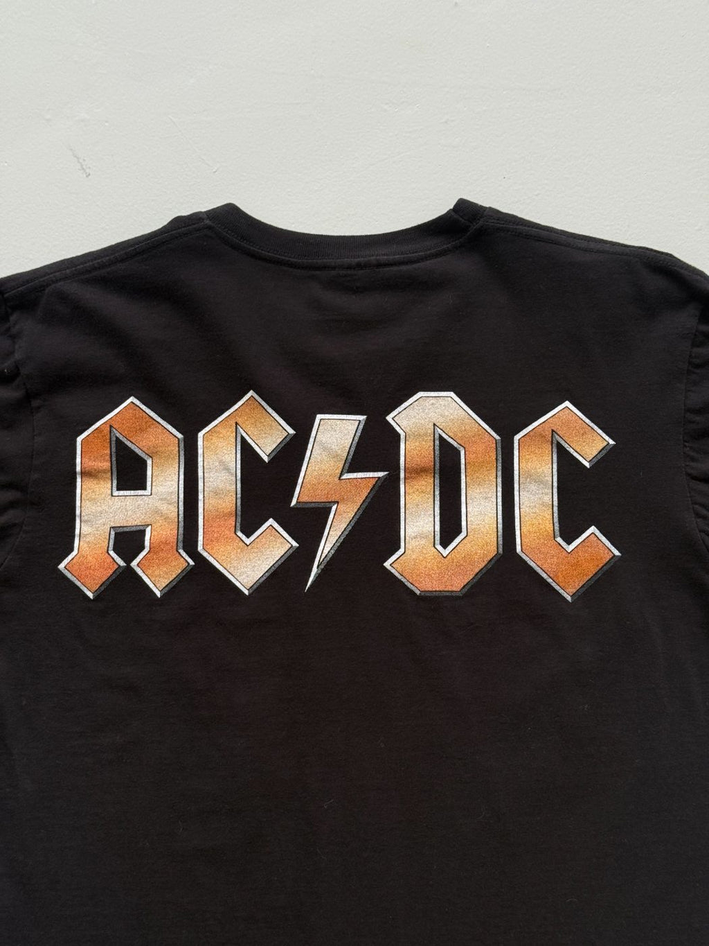 AC/DC Shot Down In Flames Hot Rock Vintage Graphic Band T-Shirt - Large