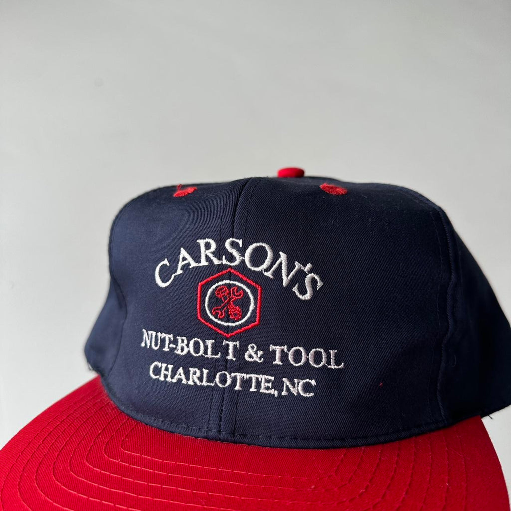 Red / Navy Carson’s Tools Trucker SnapBack Cap