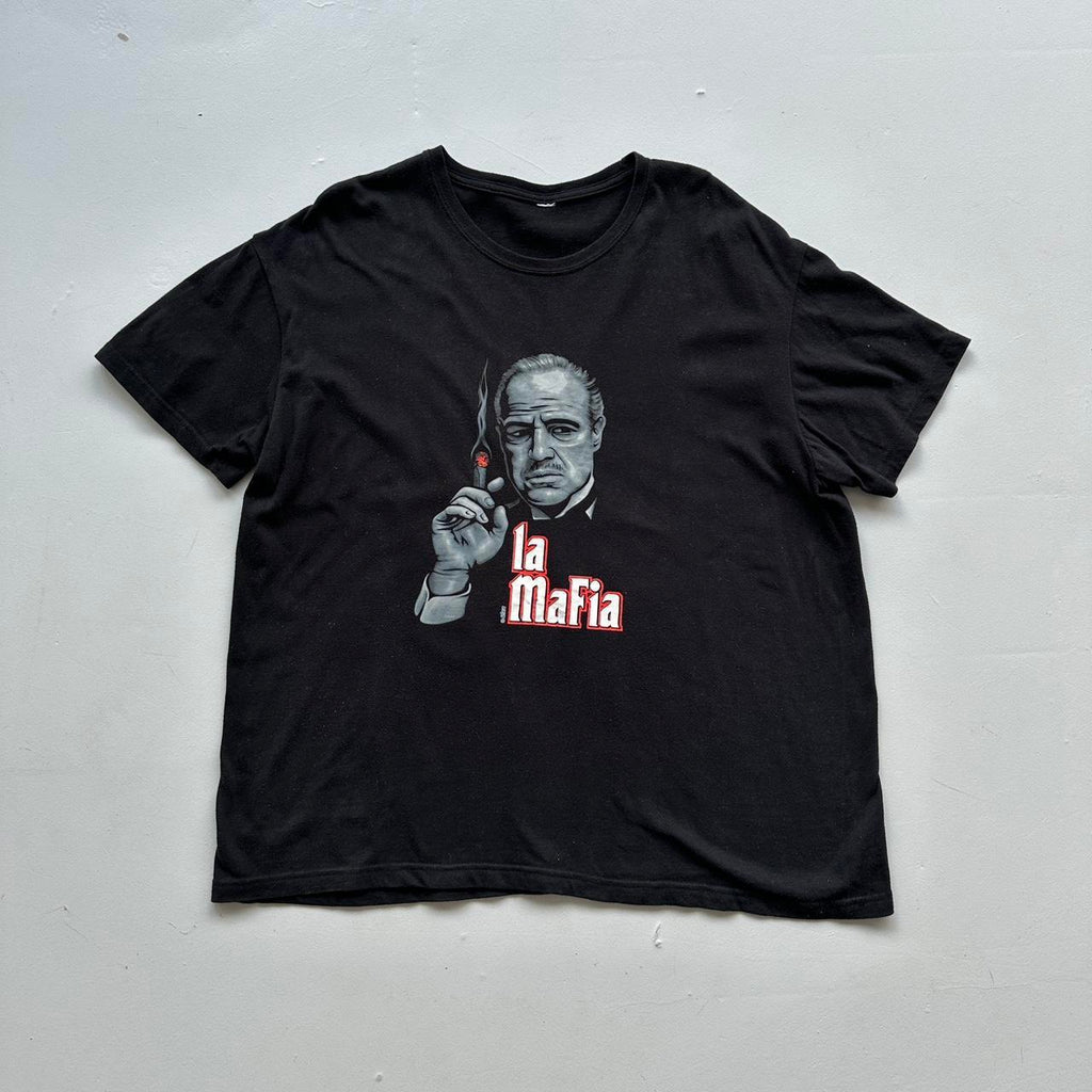 Black The Godfather 00s Vintage T-shirt - 2XL