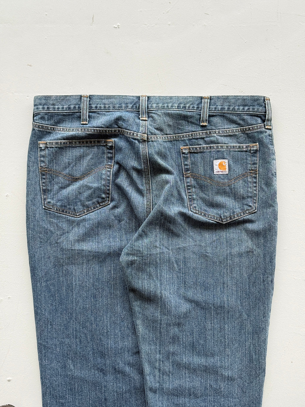 Blue Carhartt 00's Vintage Denim Tapered Jeans - W40 x L34