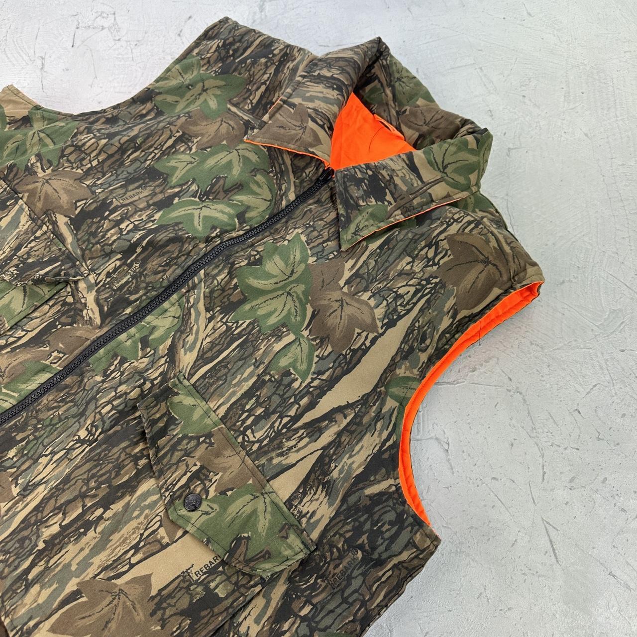 Real Tree Reversible Canvas Hunting Vest - XL
