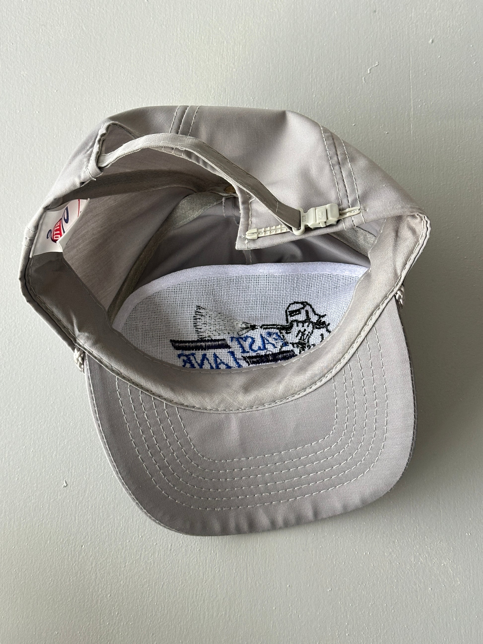 Grey Fast Lane Services 90's Vintage SnapBack Trucker Cap