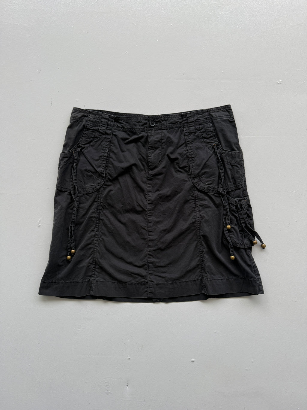 Black Tommy Hilfiger 00's Vintage Y2K Mini Skirt - Size 12