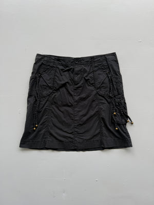 Black Tommy Hilfiger 00's Vintage Y2K Mini Skirt - Size 12