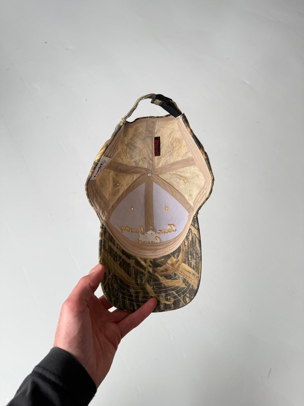 Green Camo Town and Country Carpet Vintage Cotton SnapBack Trucker Cap