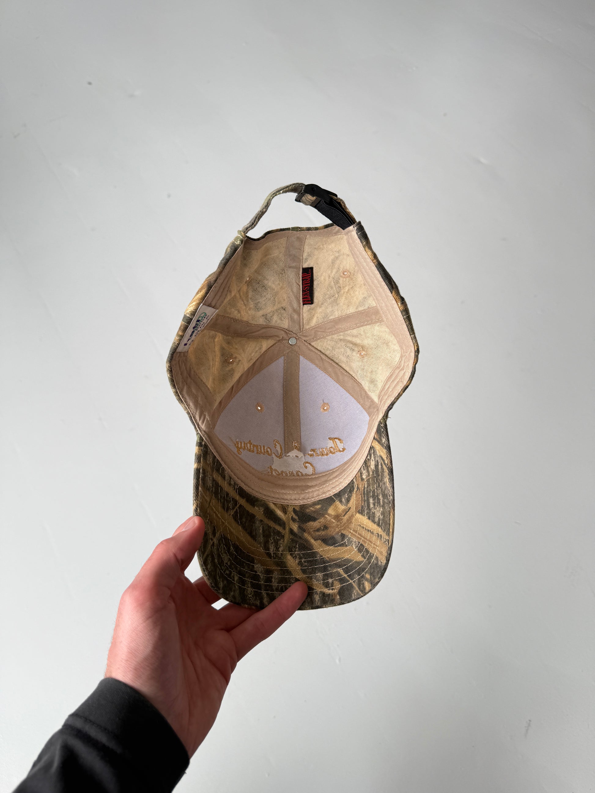 Green Camo Town and Country Carpet Vintage Cotton SnapBack Trucker Cap