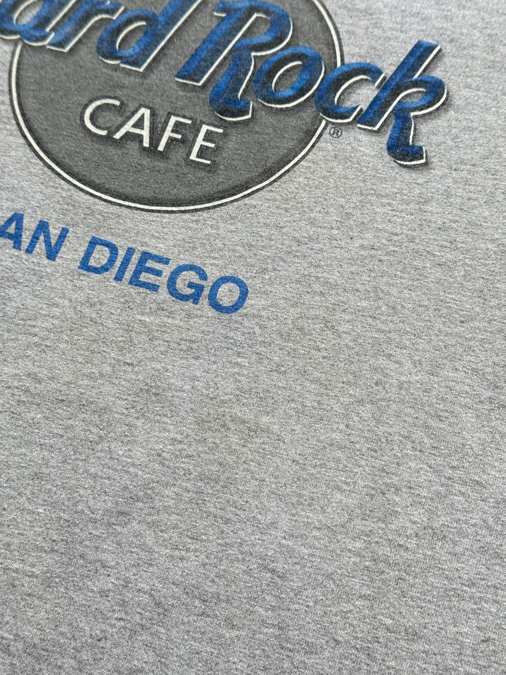 Grey Hard Rock Cafe 00's Vintage Graphic T-Shirt - XXL