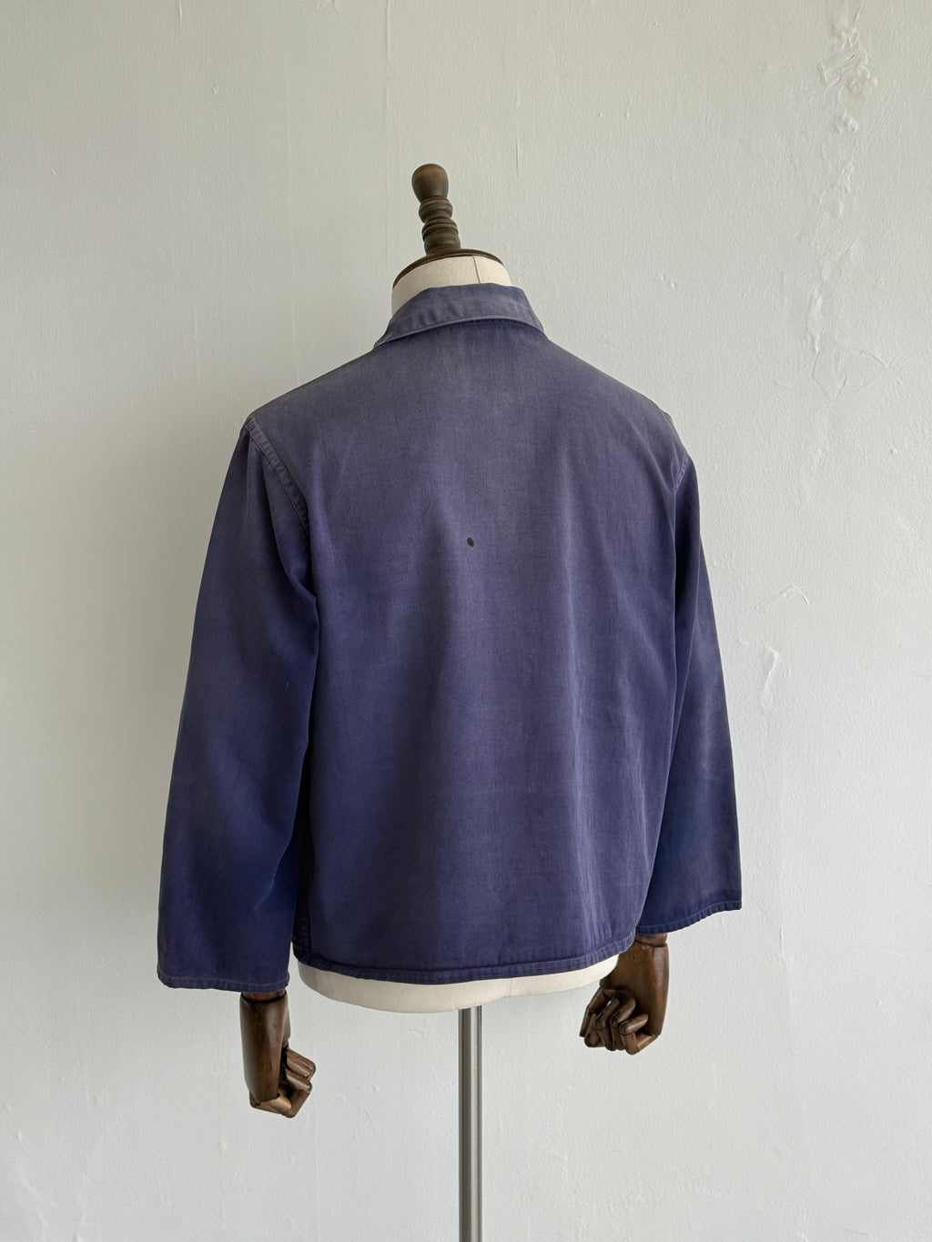 Faded Blue Friendship Made in China Vintage Workwear Chore Jacket CH386 - XS