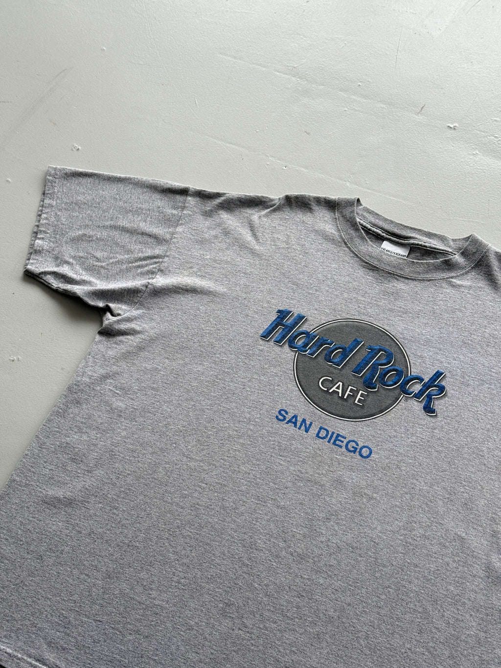 Grey Hard Rock Cafe 00's Vintage Graphic T-Shirt - XXL