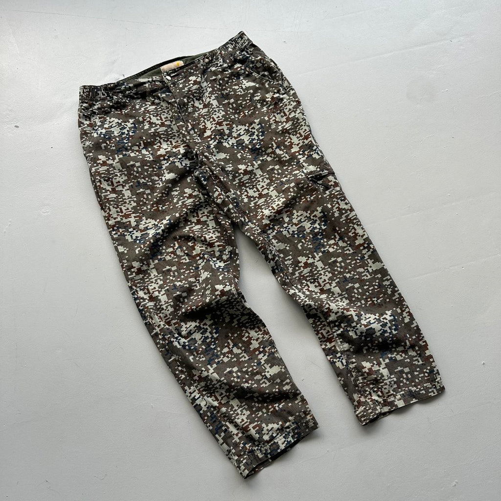 Digital Camo Military Vintage Cargo Pants - 38" x 29"