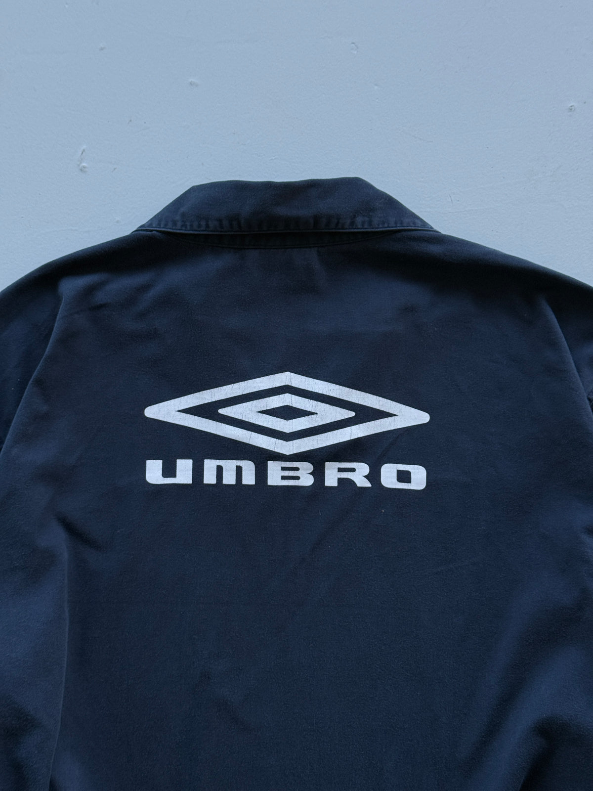 Umbro Navy Cotton 90's Vintage Training Sweatshirt - XL