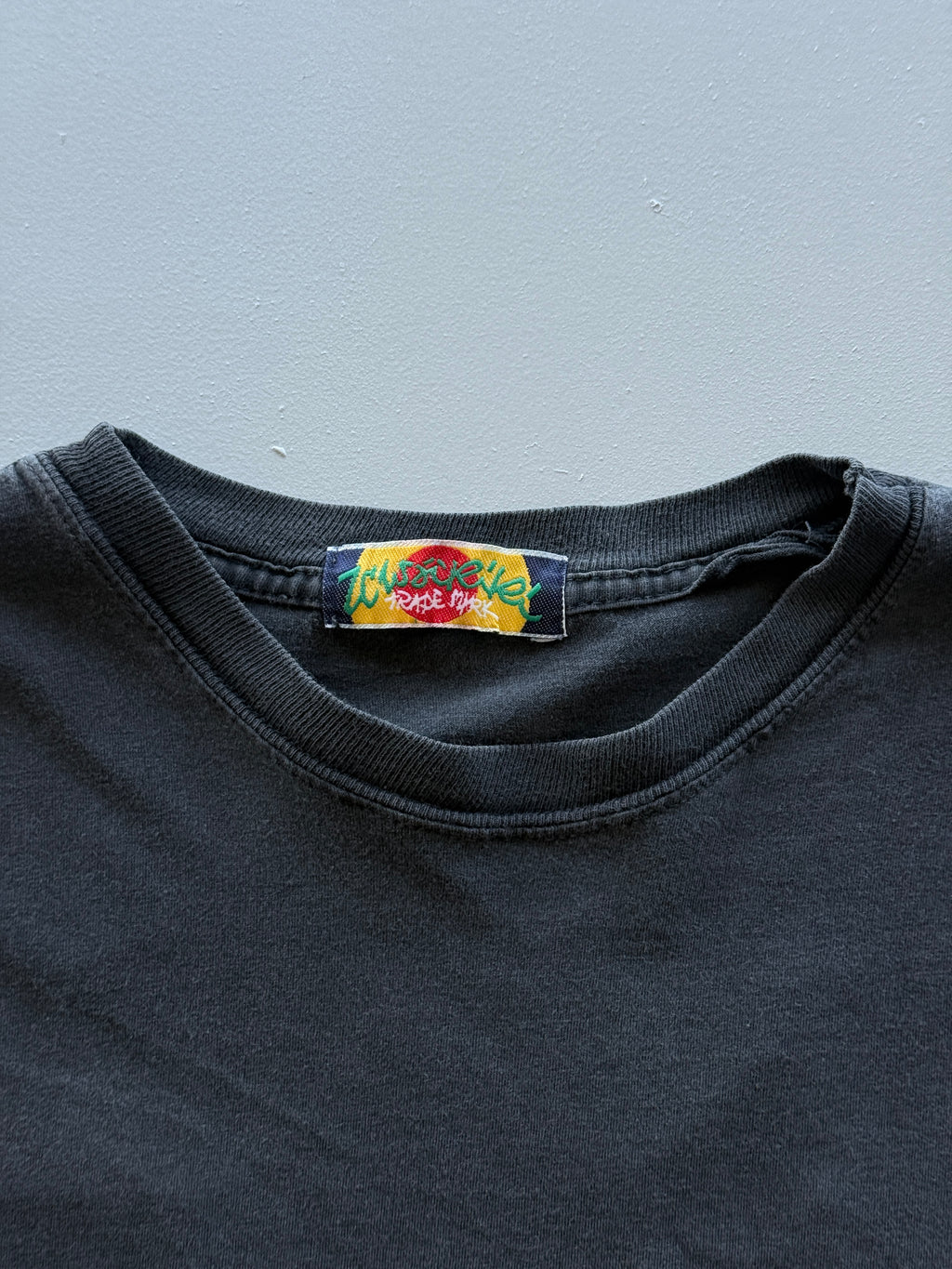 Black Pacific Sun Waikiki Monkey Scooter 90's Vintage Graphic T-Shirt - Large