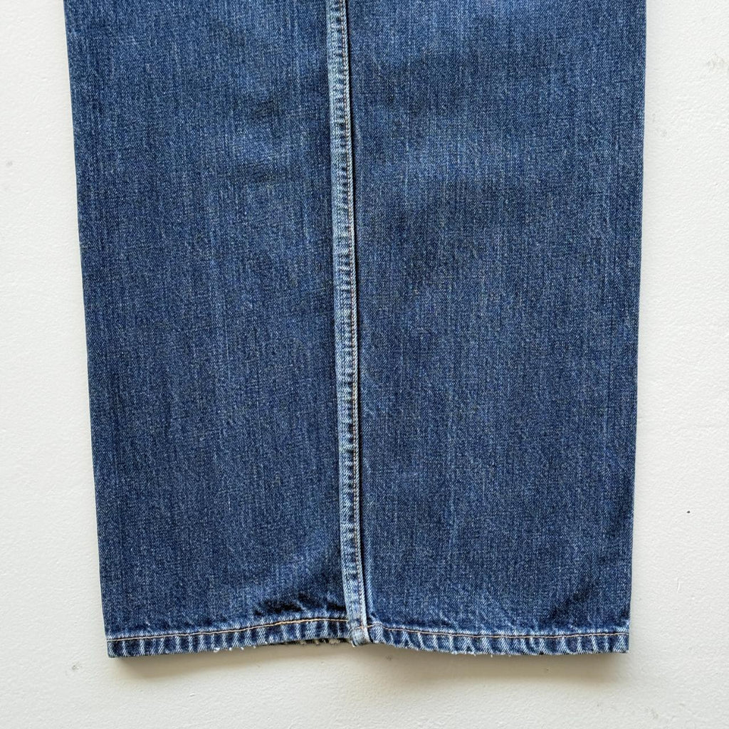 Levi's 501 Denim Straight Leg Y2K Acid Wash Vintage Jeans - 29” x 32”