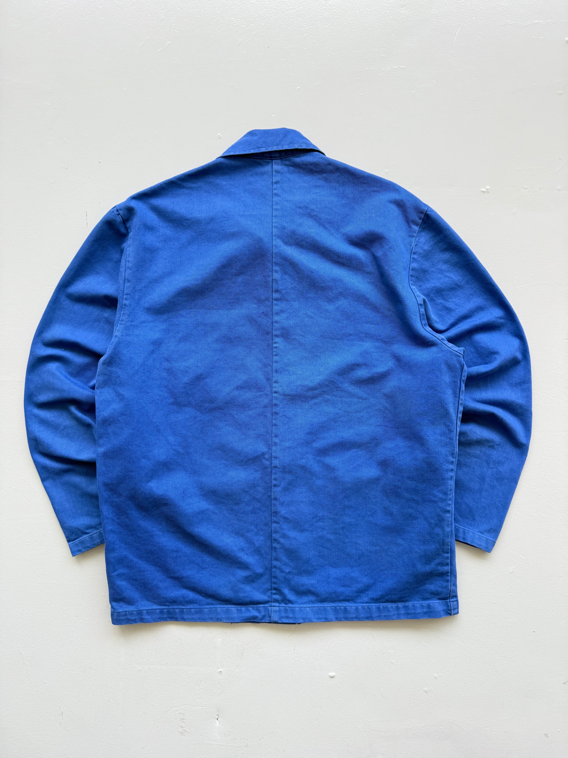 Lapis Blue French Chore Jacket 90's Vintage Workwear CH202 - Medium