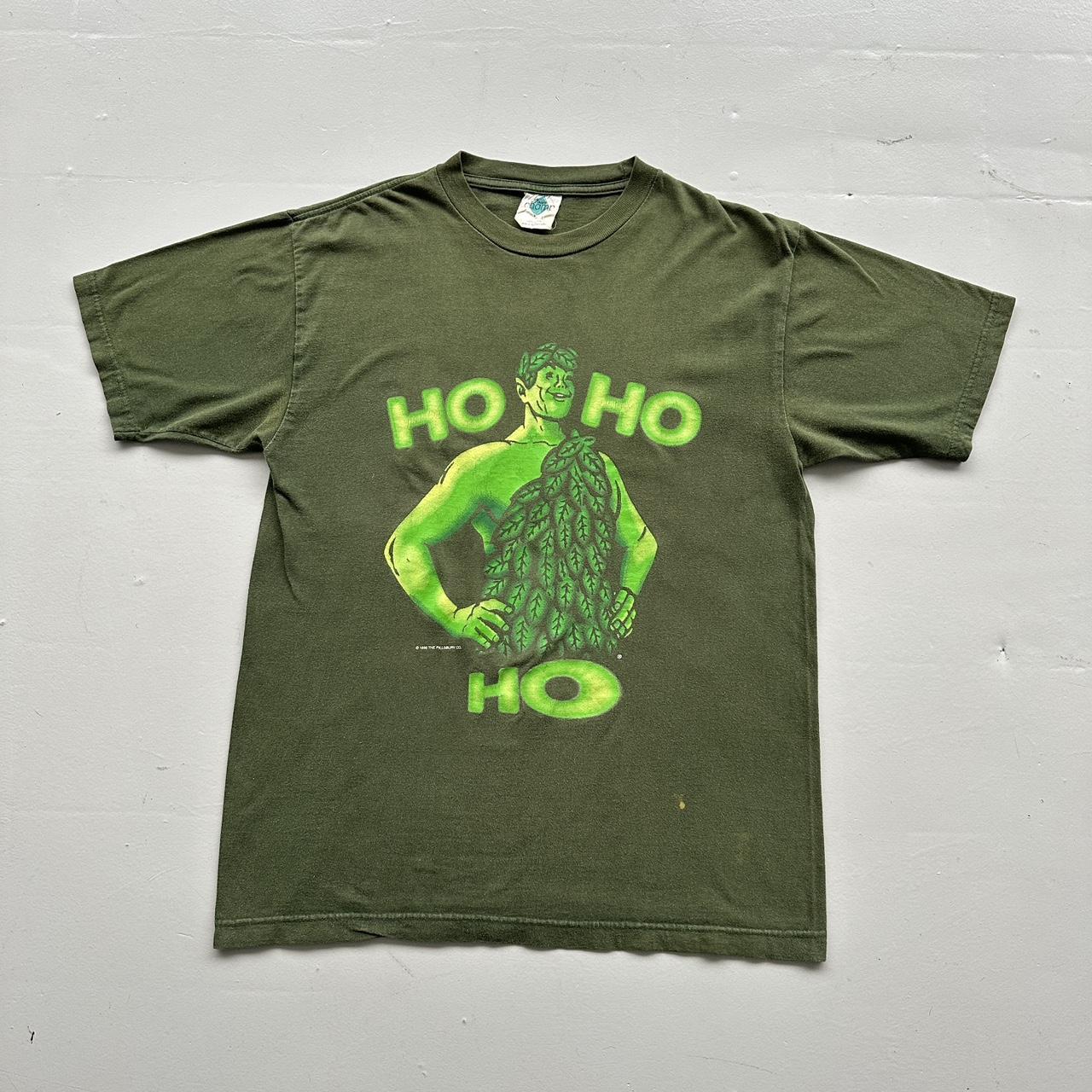 Green Pillsbury Jolly Green Giant 90s Vintage Graphic T-Shirt - Large