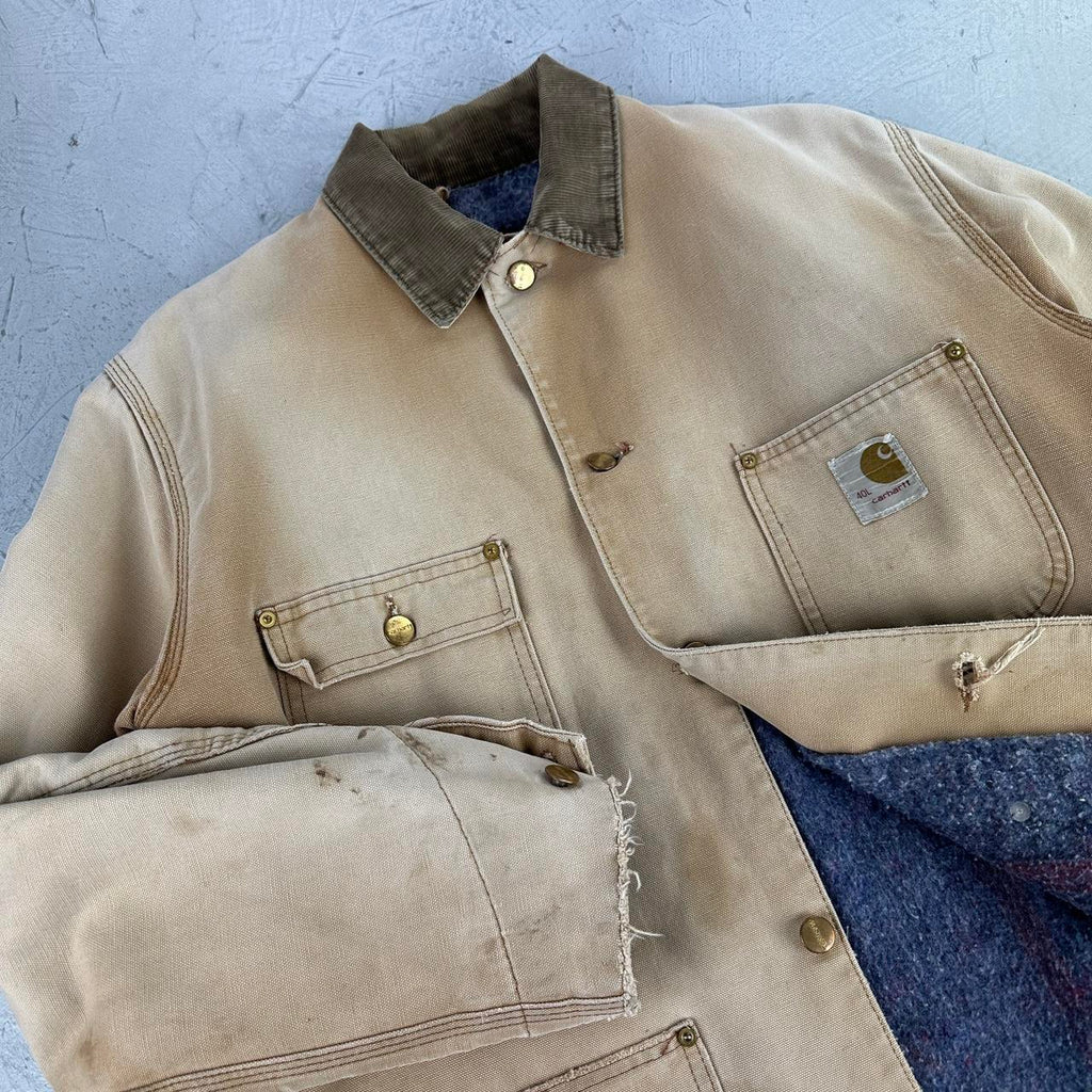Carhartt Vintage Hamilton Brown Chore Jacket - Medium