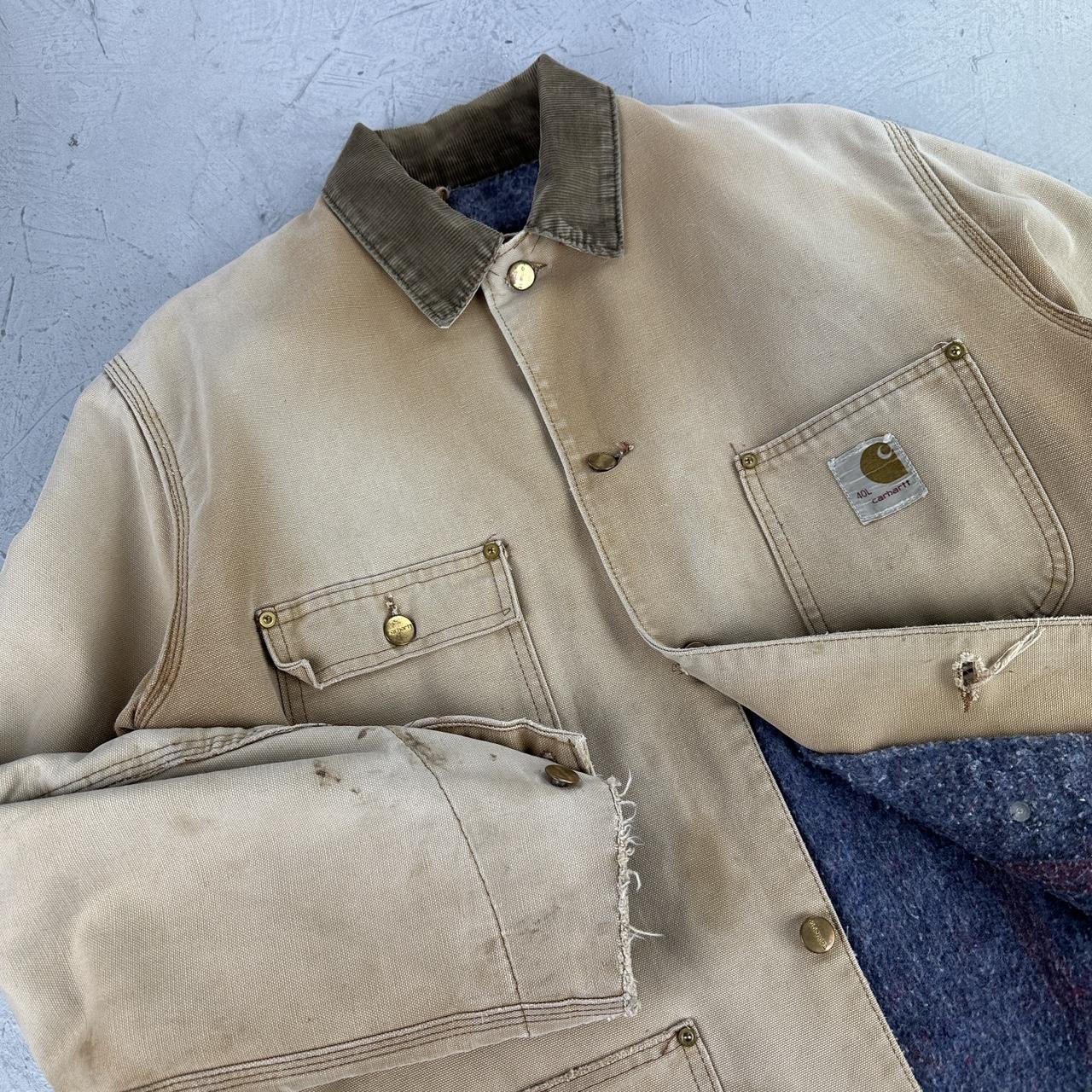 Carhartt Vintage Hamilton Brown Chore Jacket - Medium