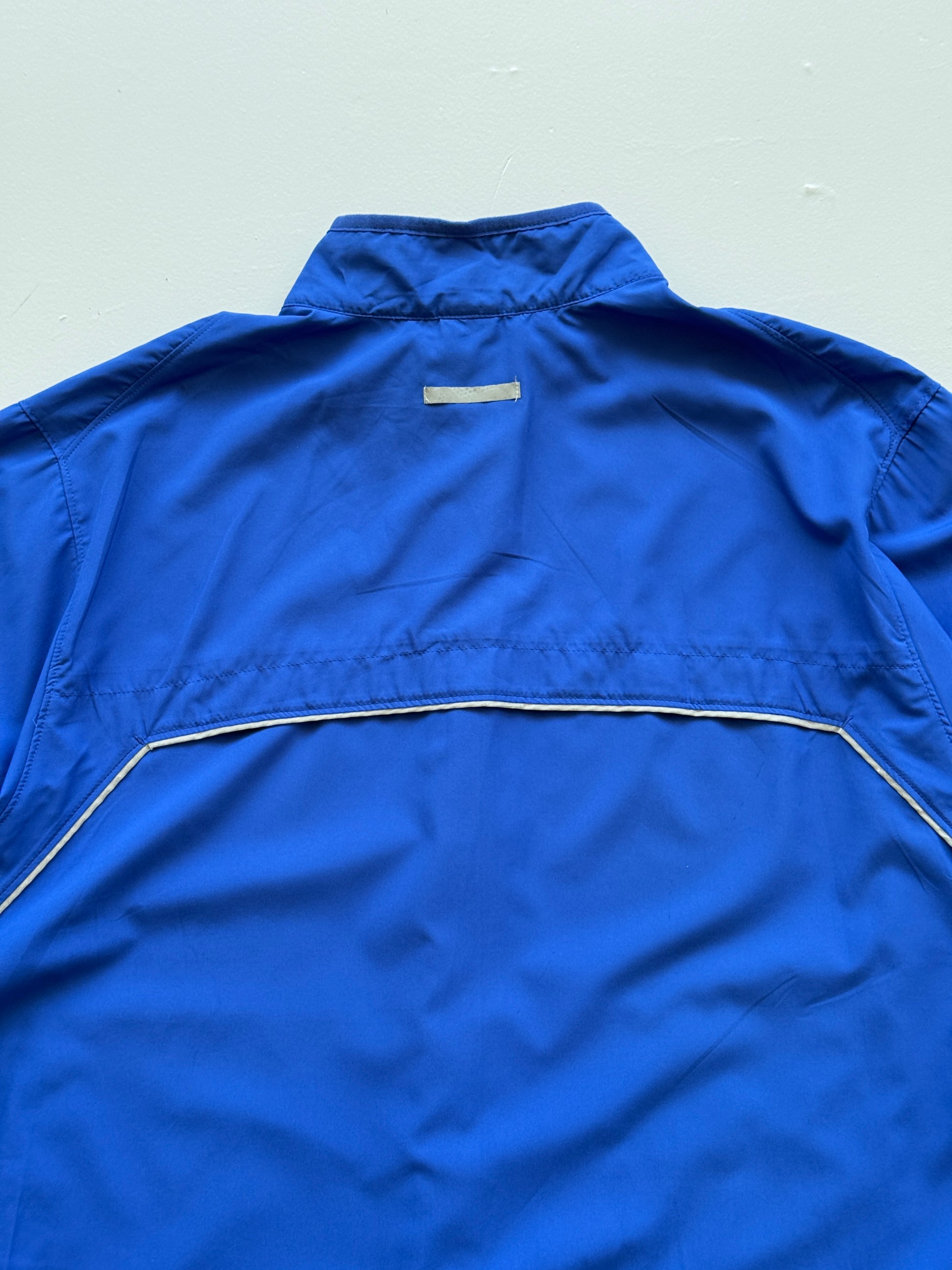 Nike Blue Running 00's Vintage Windbreaker Jacket - XL