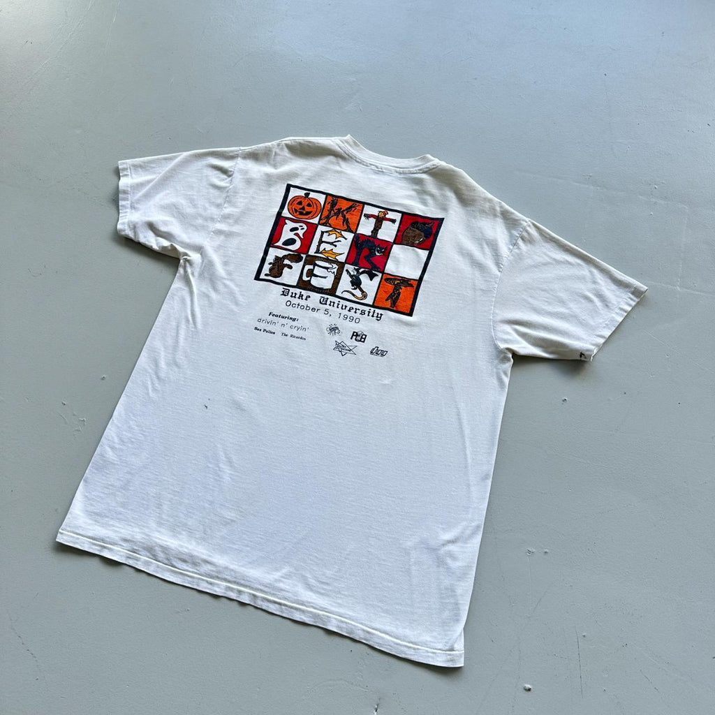 White Oktoberfest Vintage 90's T-shirt - XL