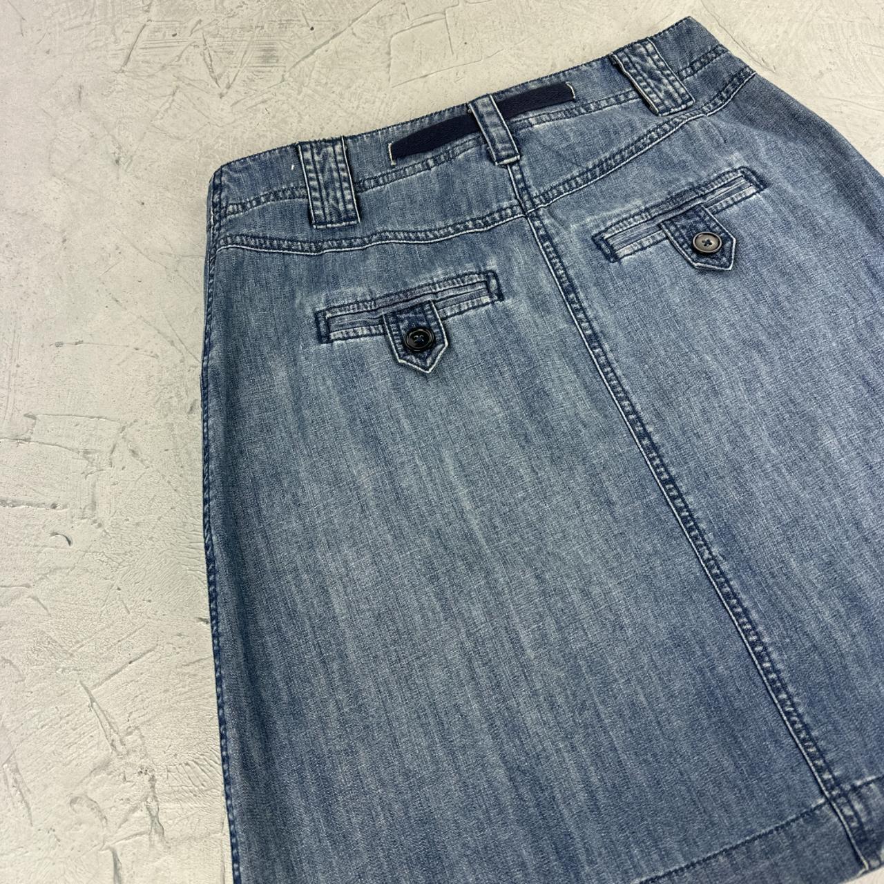Talbots Denim Over-dyed Vintage Y2K Mini Skirt - W29 L20