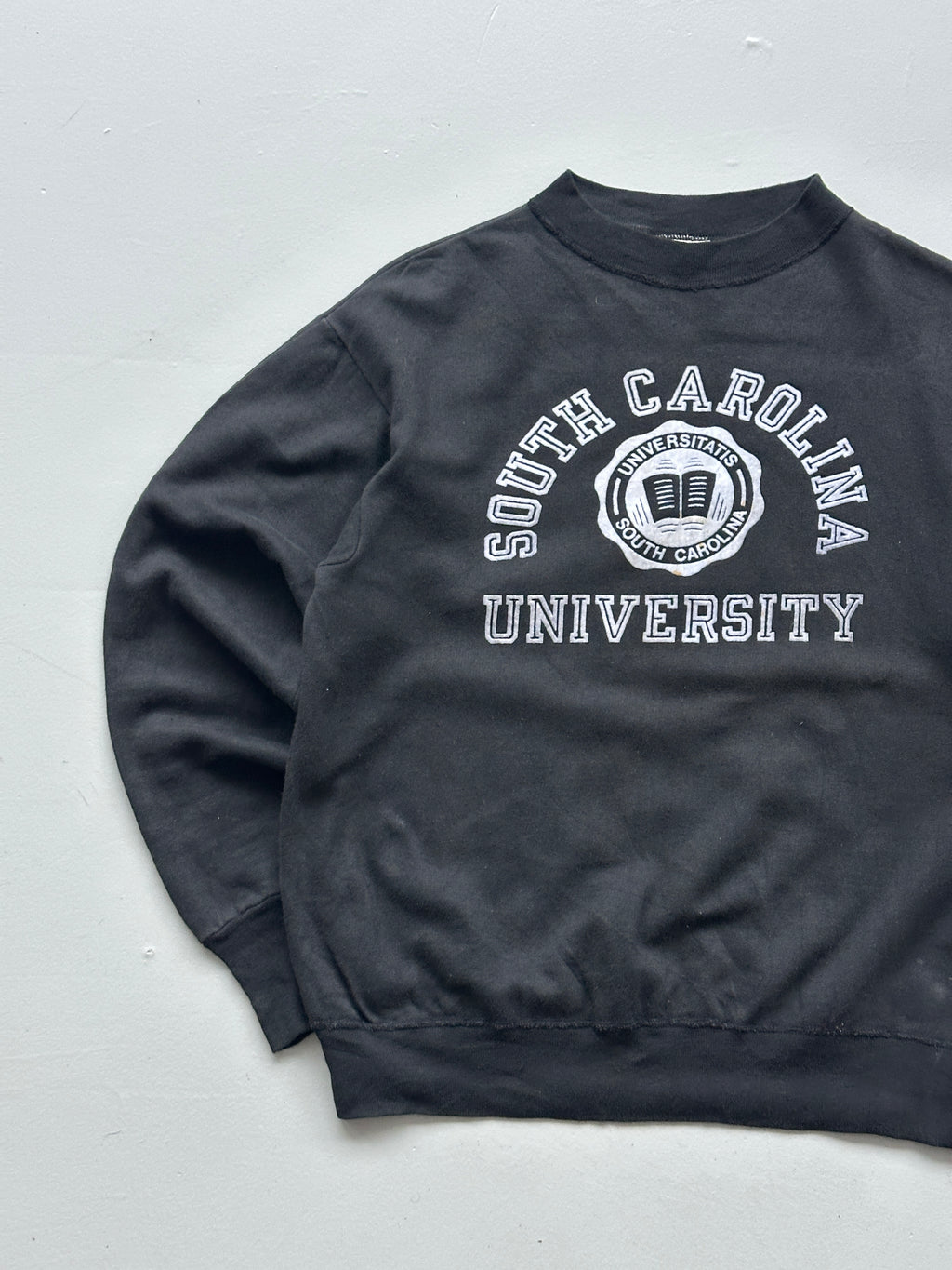 Black South Carolina University 60's/70's Vintage Sweatshirt - XS/Small
