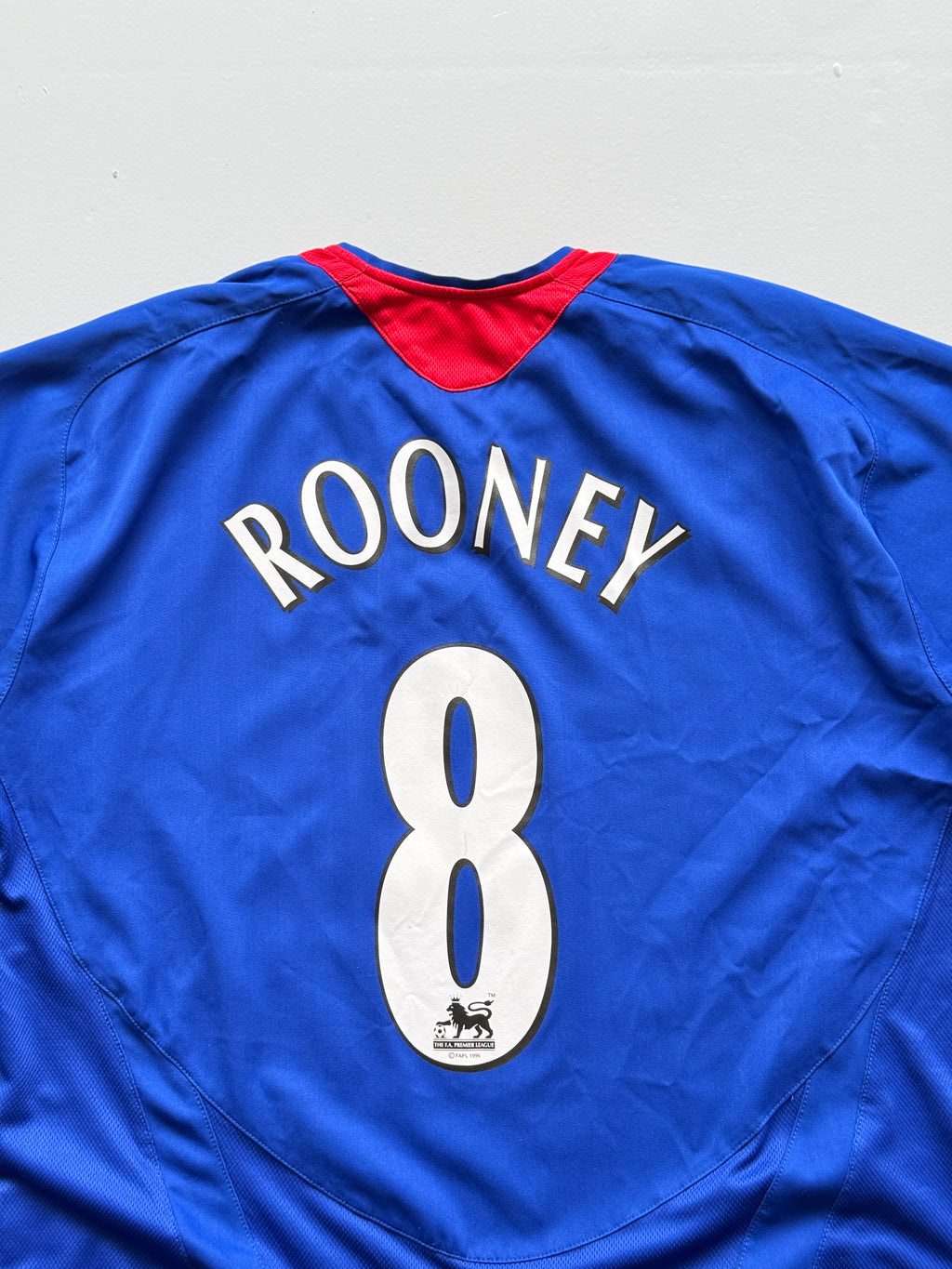 Nike Man Utd Vodafone Rooney #8 2005 Vintage Away Football Shirt - XL