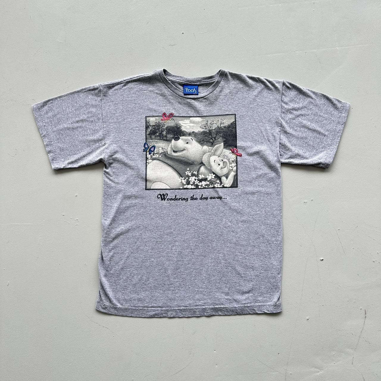 Grey Winnie The Pooh Disney Vintage T-shirt - Large