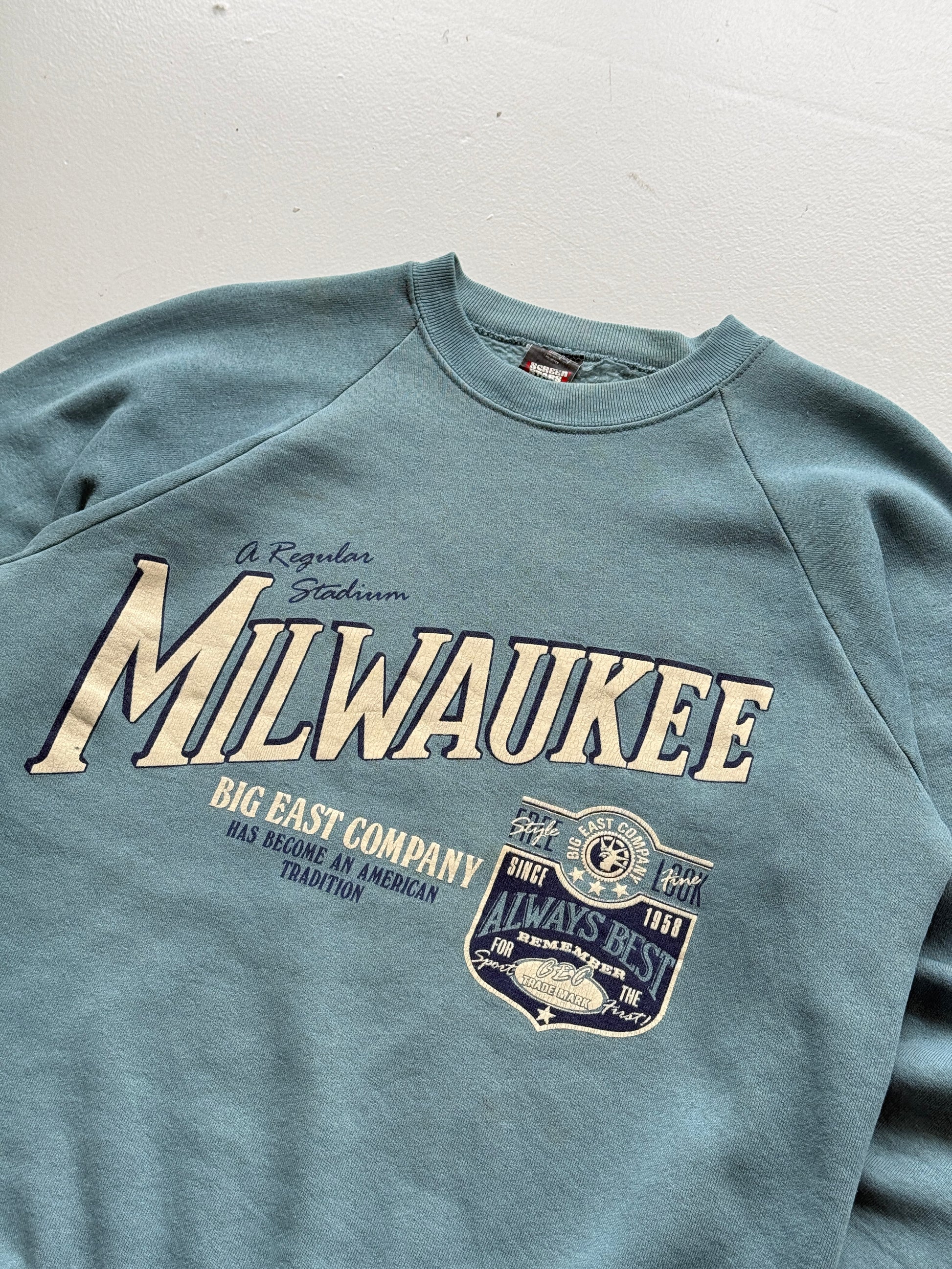 Milwaukee Big East Company 80's Vintage Sweatshirt - Small