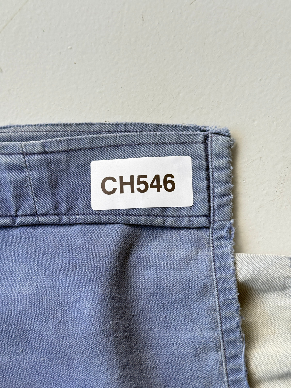 Thrashed Blue Lotus 1960's Vintage Workwear Chore Jacket CH546 - Small