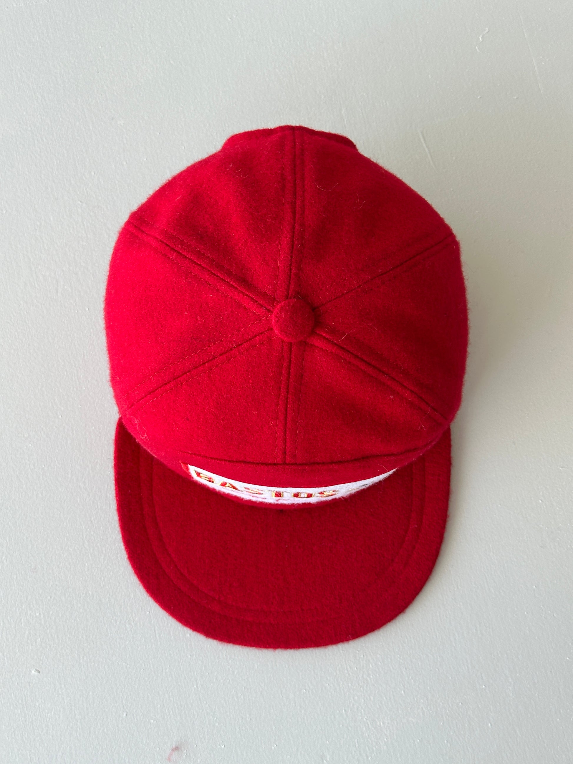 Red Bastos Racing Team 80's Vintage SnapBack Trucker Cap