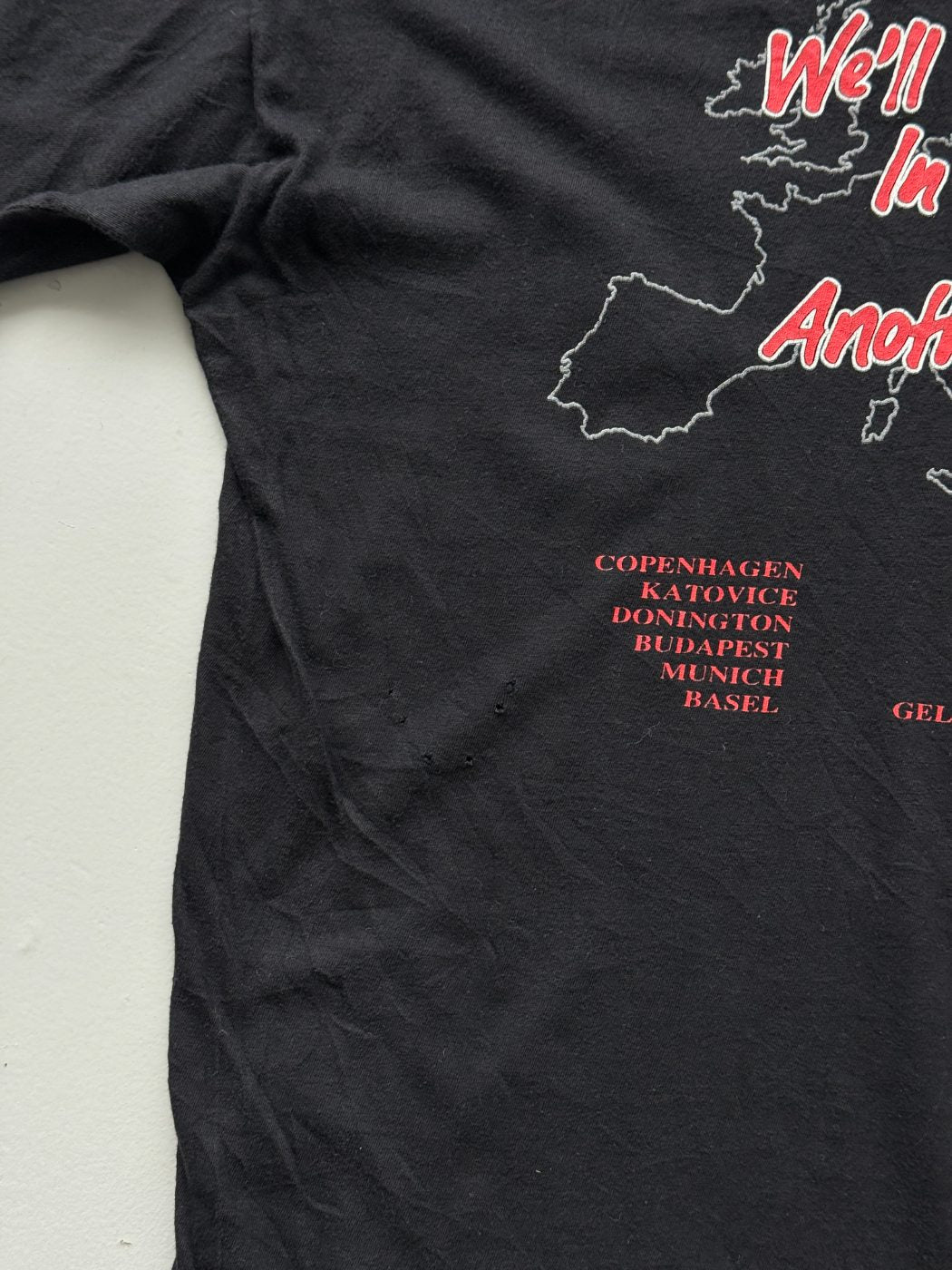Empire Rare 'Another Empire' Europe 1991 Tour Vintage Band T-Shirt - XL