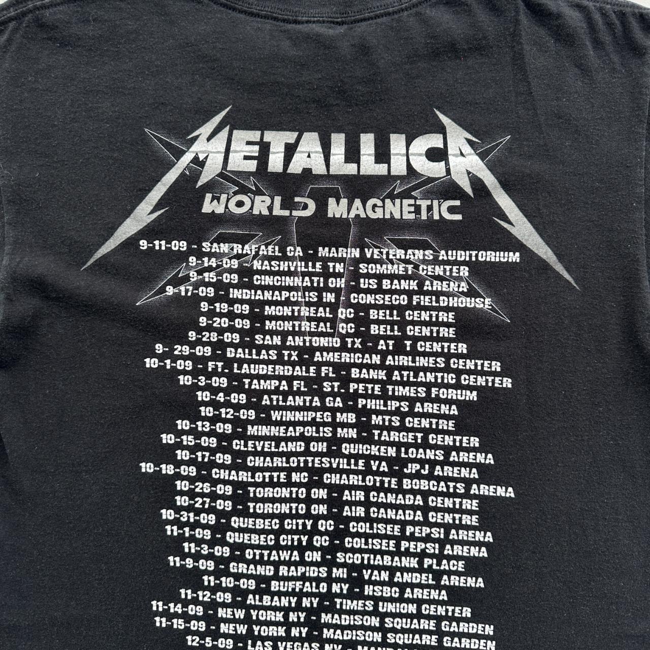 Black Metallica 2008/09 T-shirt - Medium